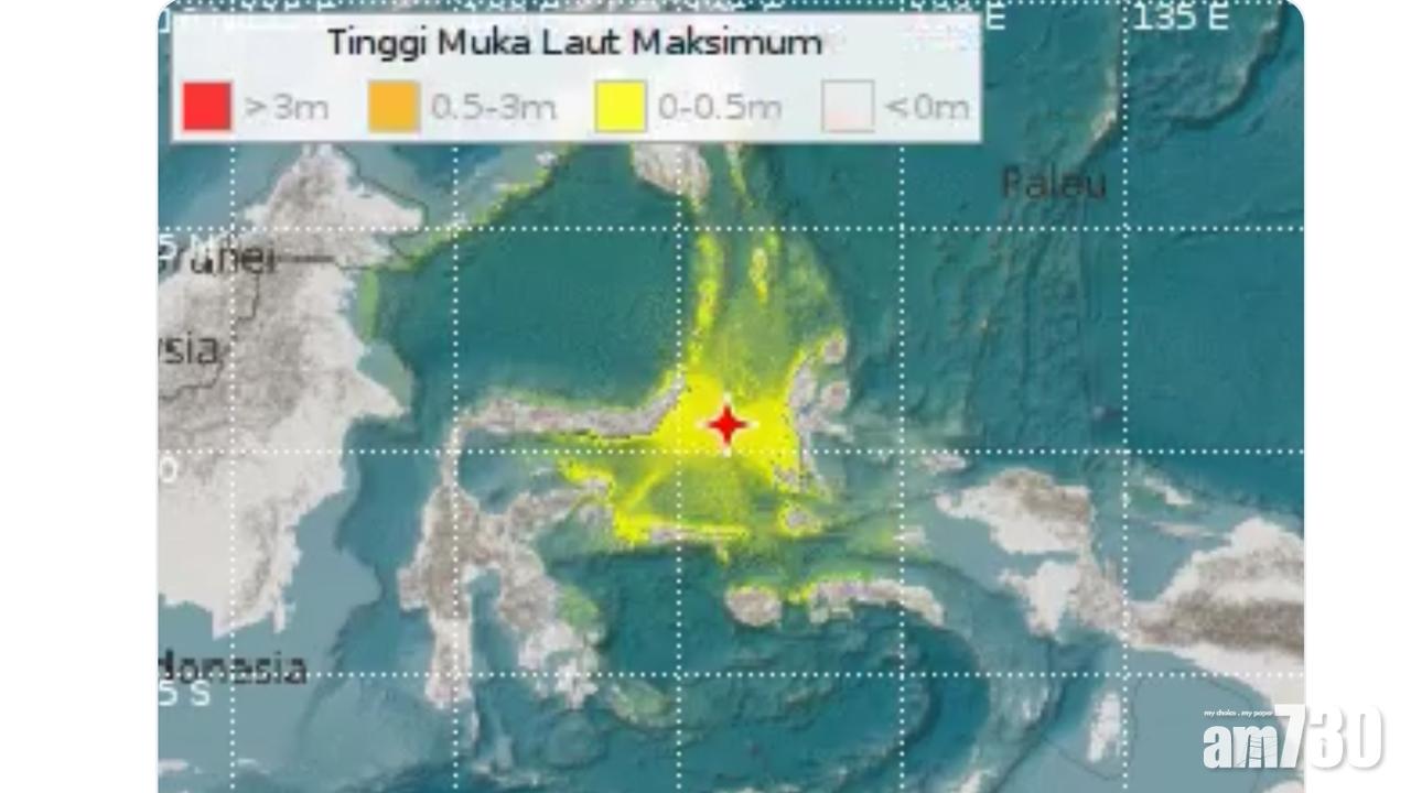 印尼外海7級地震 當局曾發海嘯警報