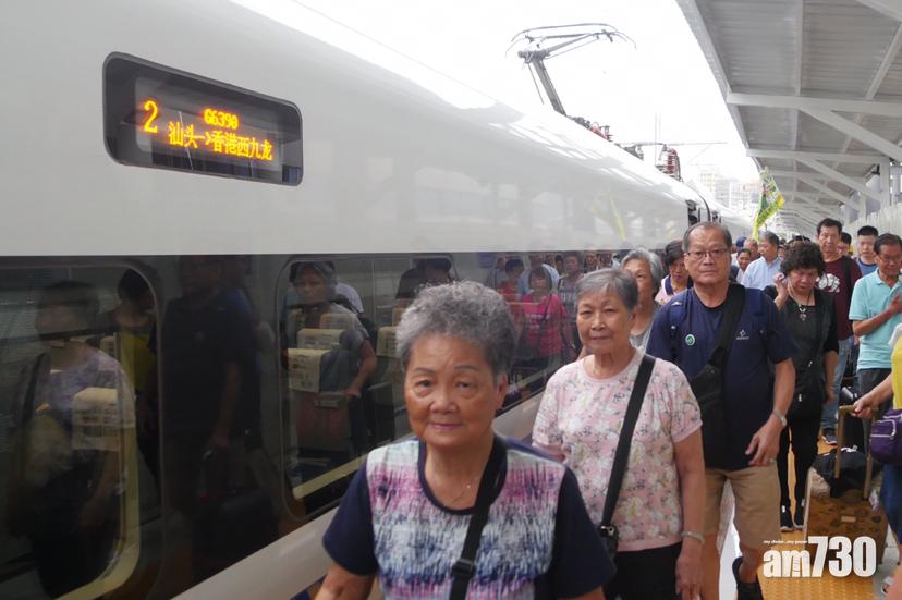 高鐵增南寧汕頭等直達香港路線 旅客：省時方便