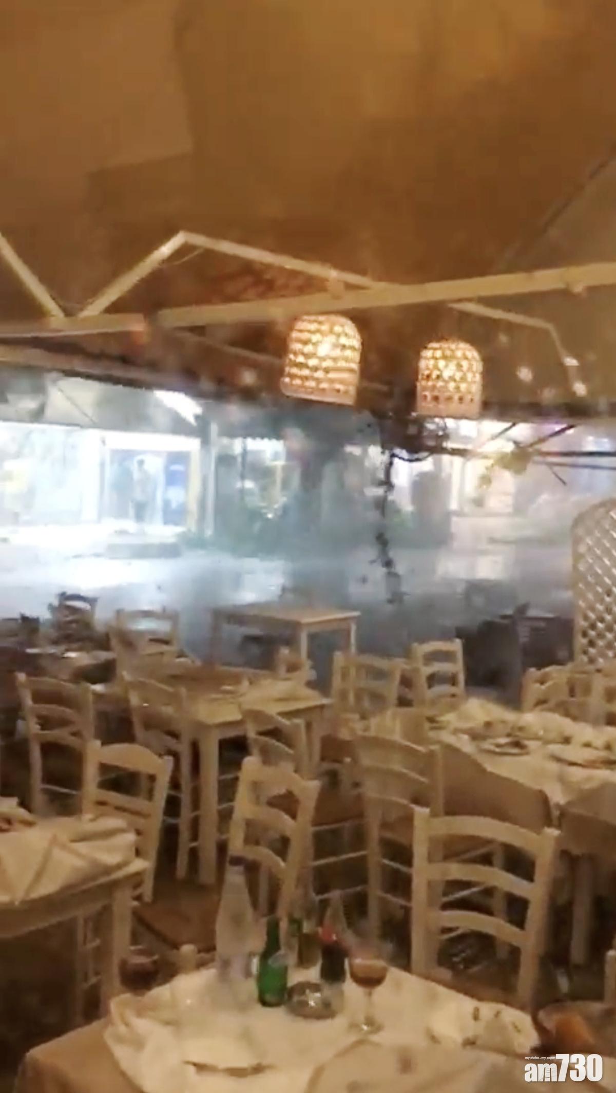 【極端天氣】希臘旅遊區狂風閃電無間斷 釀7死逾100傷(有片) 