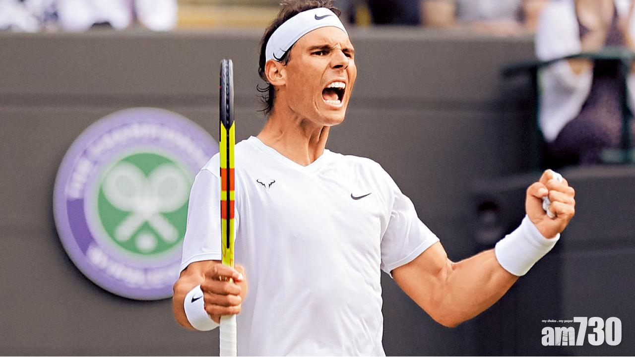 溫網經典組合 拿杜費達拿4強交鋒