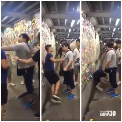 【連儂牆】王永平倡派民安隊輔警維持秩序