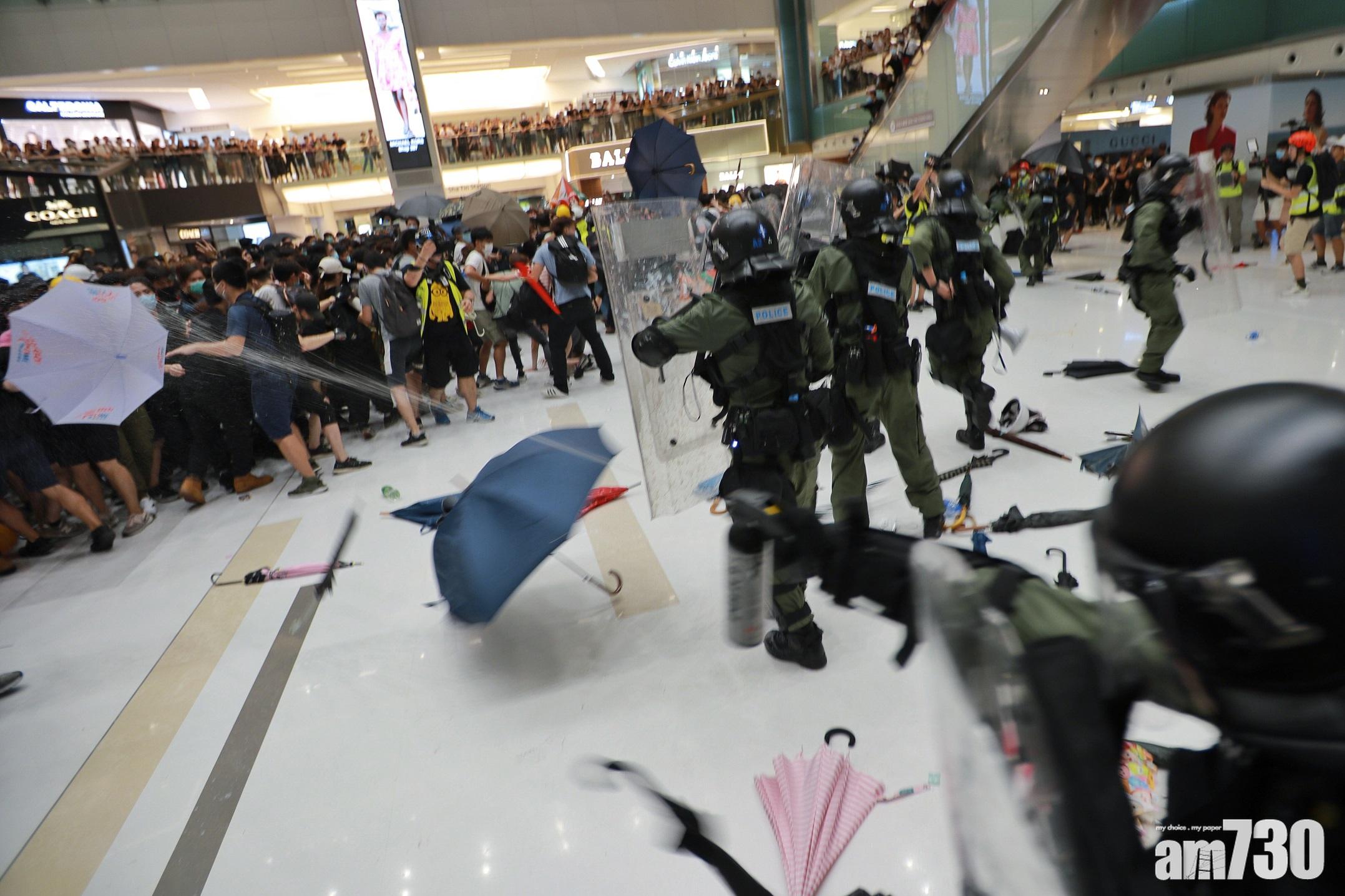 【反修例遊行】港鐵因應沙田站情況 列車不停沙田站