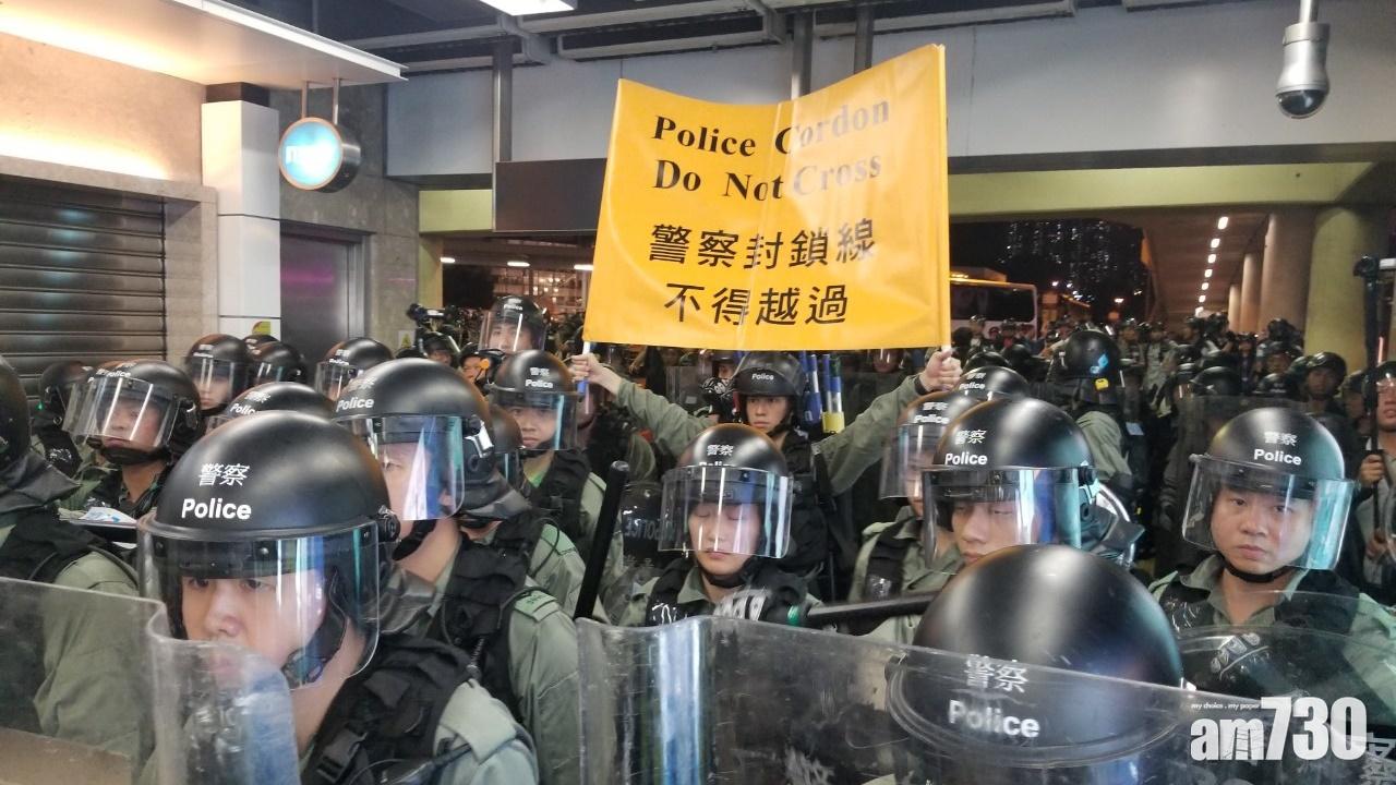 【沙田衝突】民權觀察：圍堵示威者產生「沸水效應」釀嚴重衝突