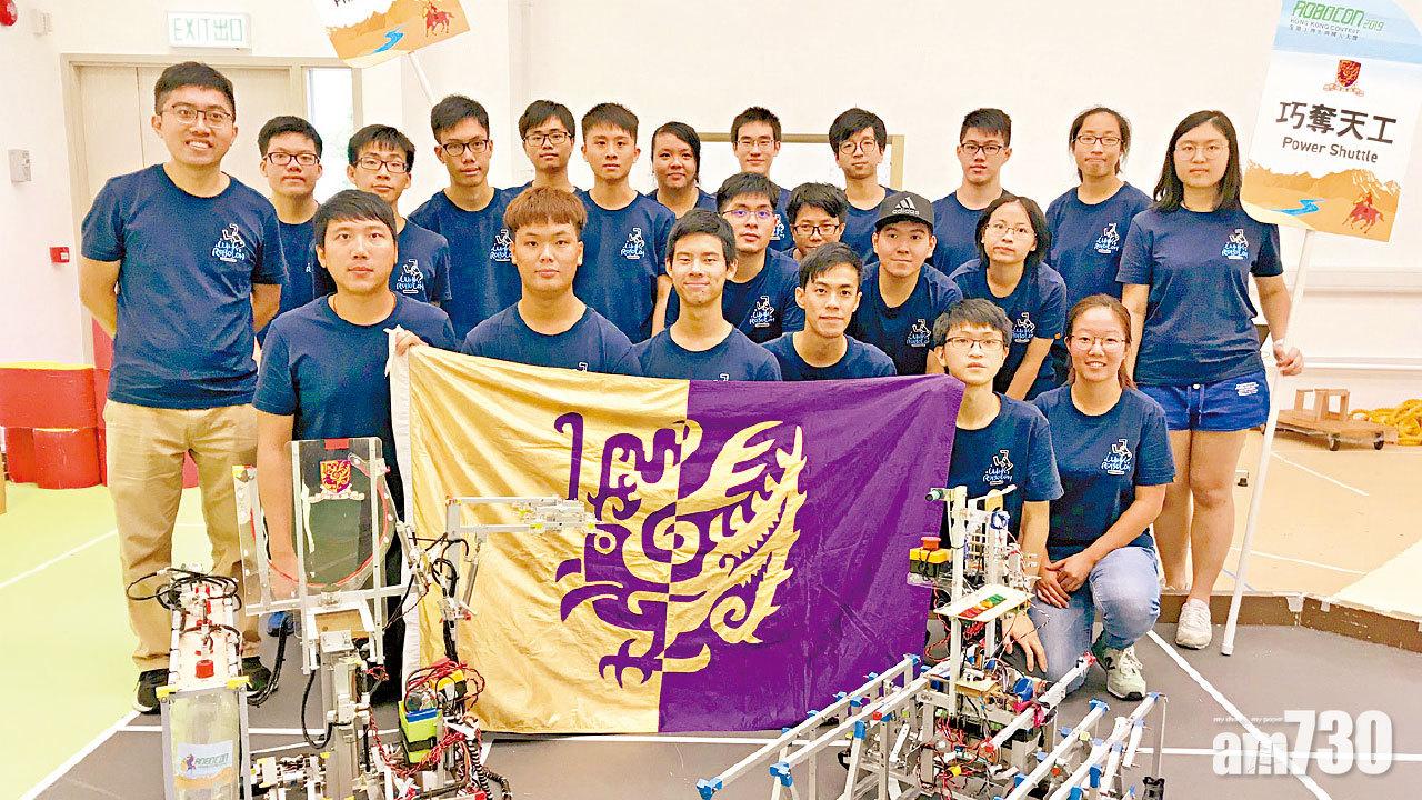 機械人賽 模擬大漠策馬通訊 中大生︰四肢支撐難製作