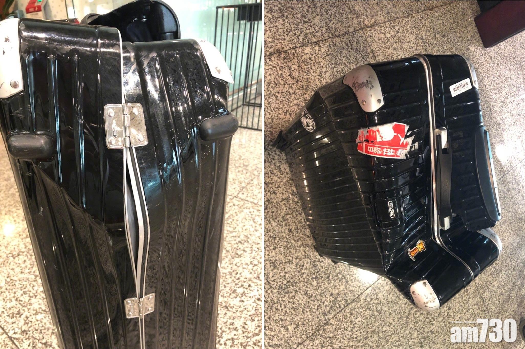 【又係Rimowa】京男8000人仔行李篋被毀 國航：賠500元