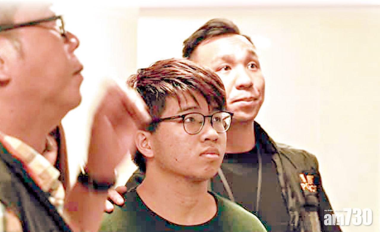 涉周日非法集結 眾志朱恩浩廖偉濂獲保釋