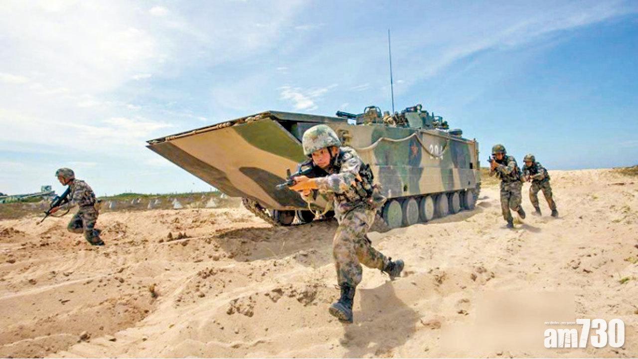 傳最先進兩棲突擊車出動  台媒：解放軍或東山島登陸演習