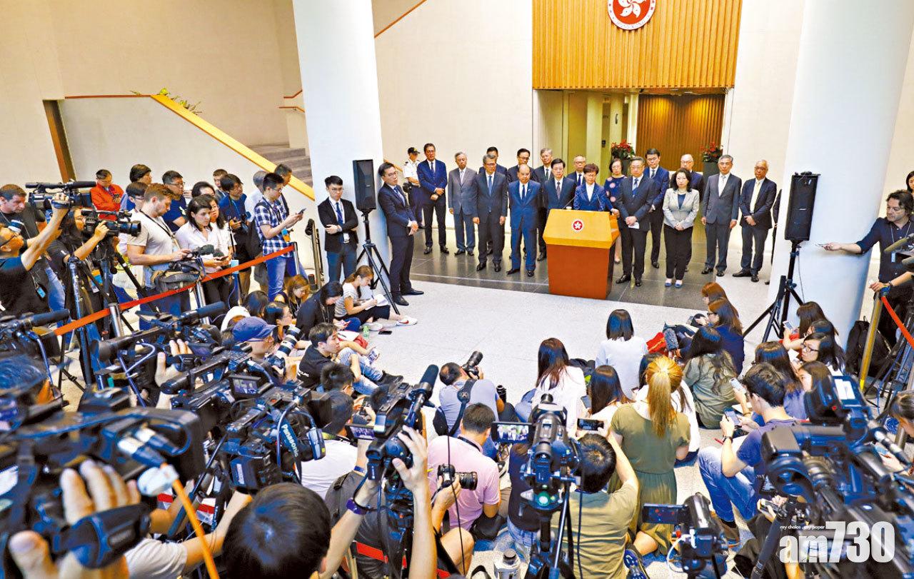 特首︰元朗事件「令人震驚」 一哥：與黑社會「勢不兩立」