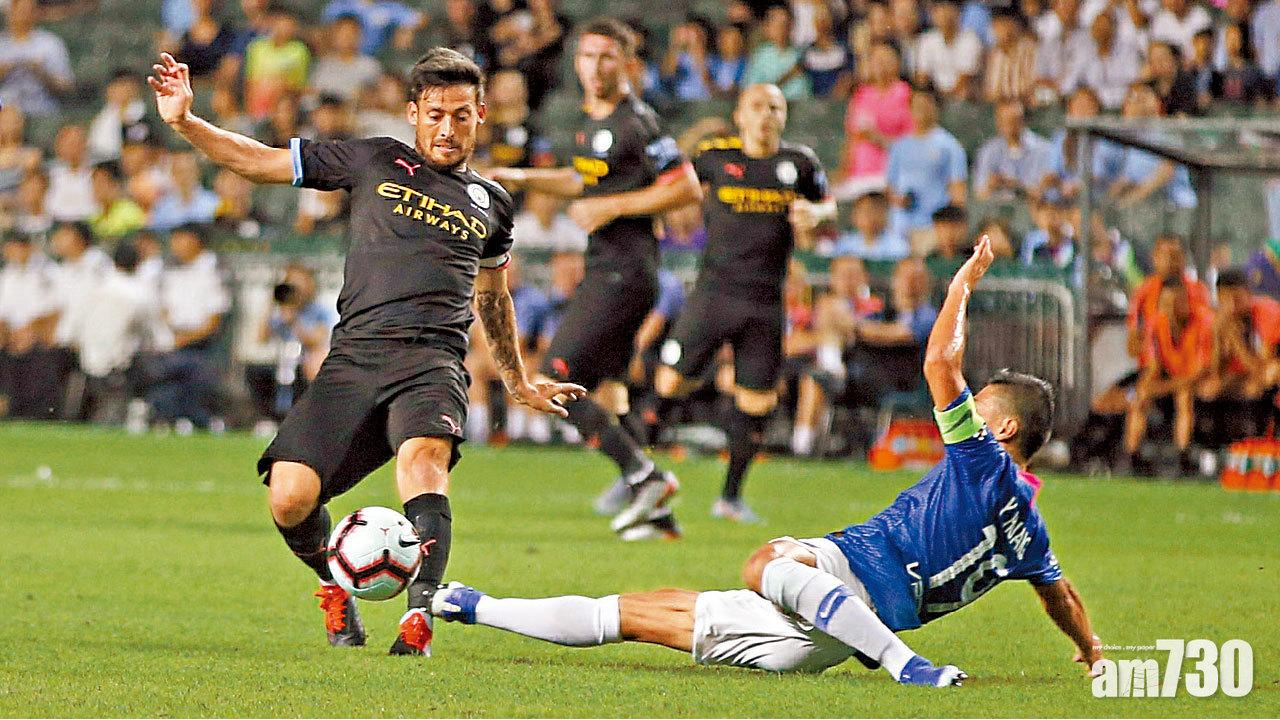 星級戰將唔欺場 曼城6比1炒傑志