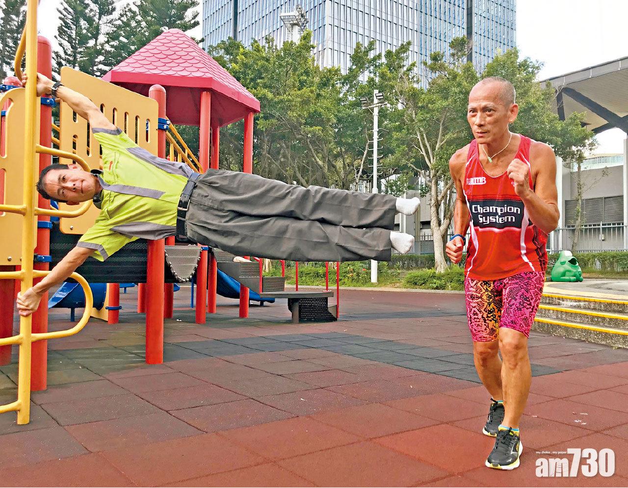 街頭健身變網紅 長氣袋跑足24年 九巴車長堅持突破自我