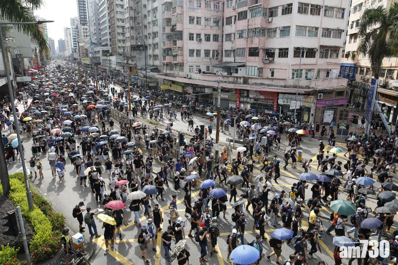 【元朗遊行】警方呼籲市民盡快離開元朗區