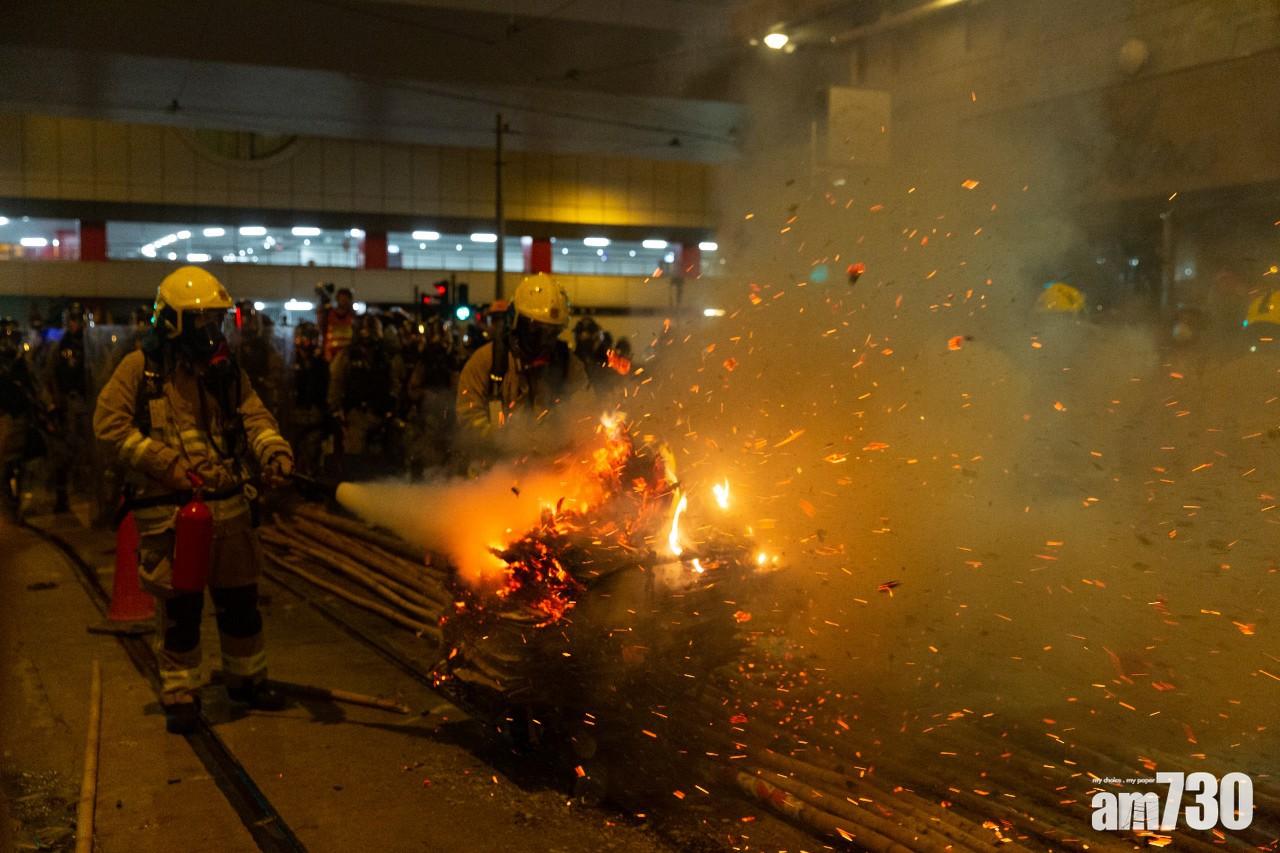 【上環衝突】政府強烈譴責暴力行為 全力支持警隊嚴正執法