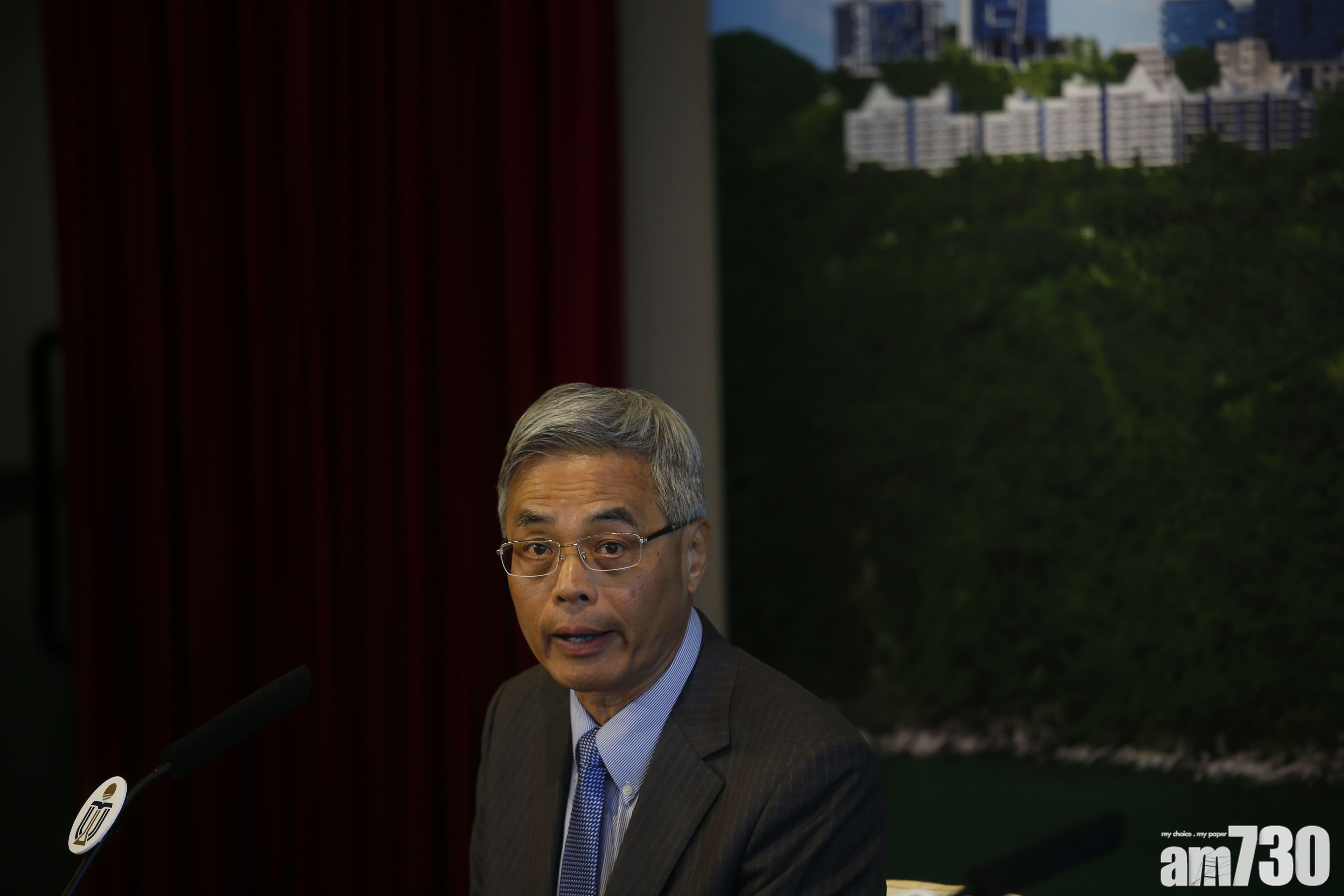 科大校內辦反修例集會　校長史維突現身