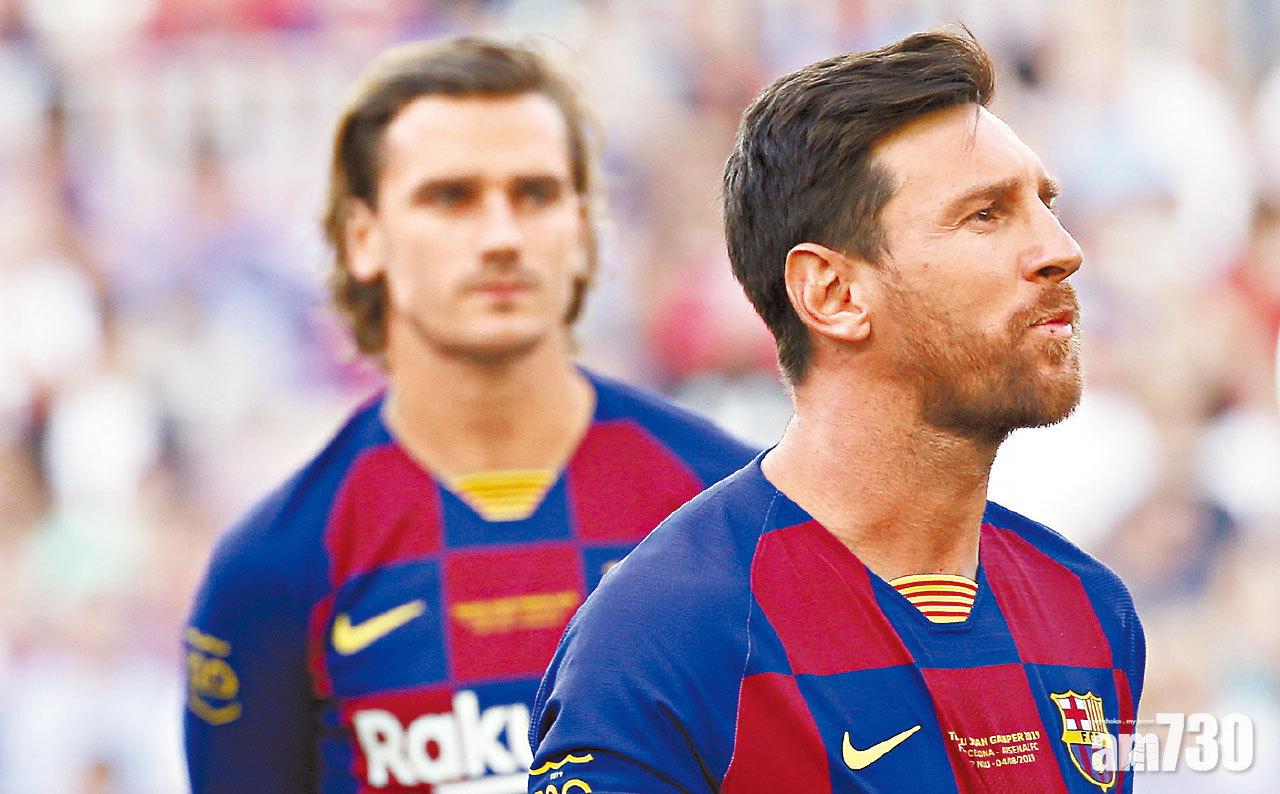 美斯帶領巴塞 望贏盡來季錦標