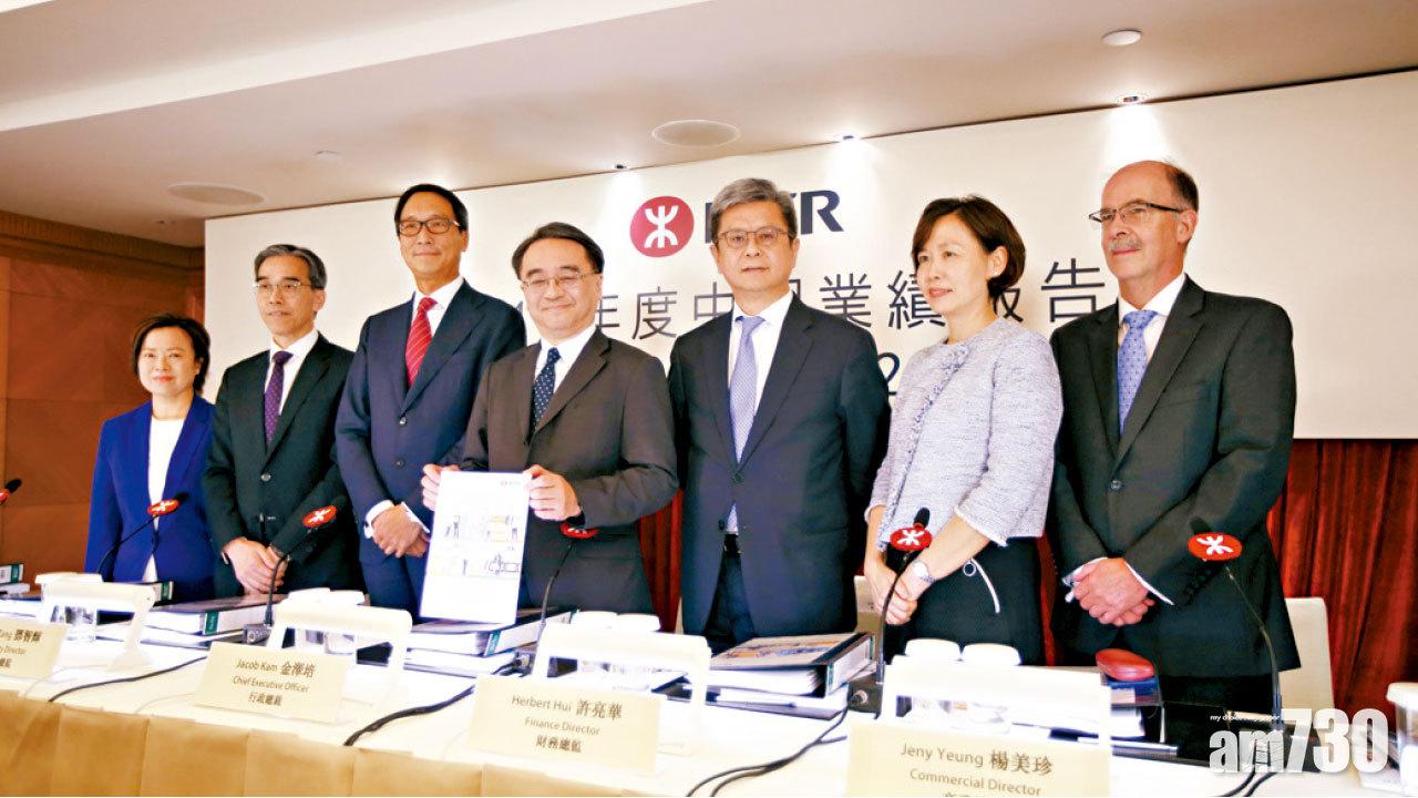 港鐵核心少賺26%