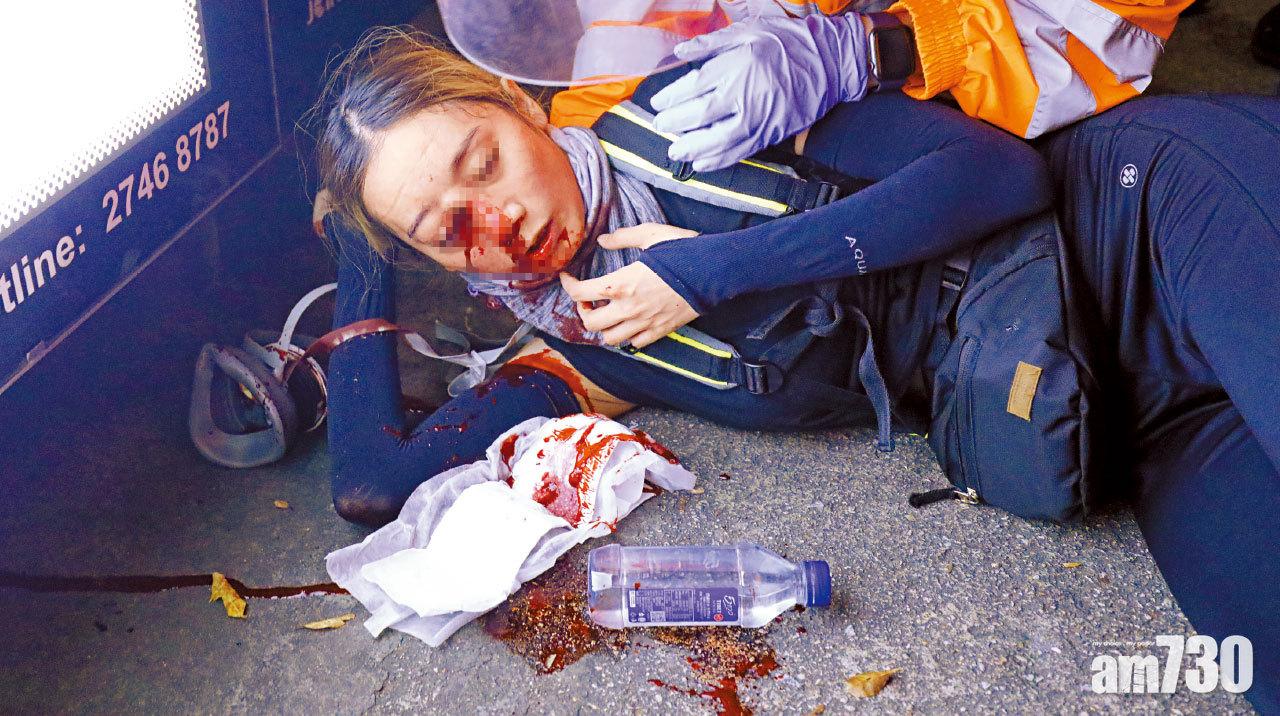 火頭蔓延多區 港鐵站內開槍