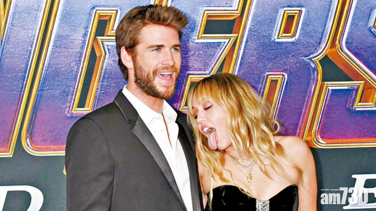 Miley舔老公 激發離婚