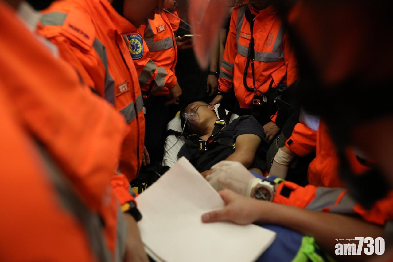 消防處譴責示威者阻礙救援