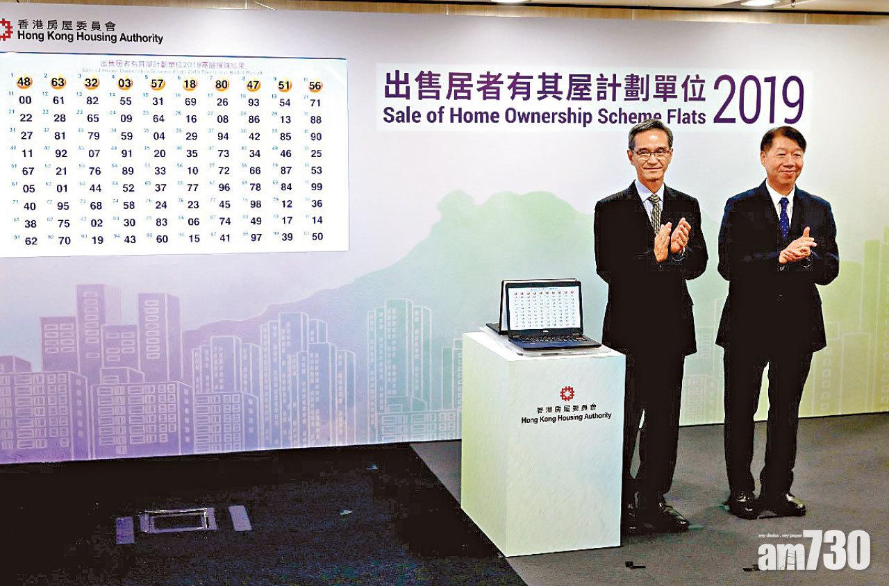 五九折新居屋攪珠 房委會按樓價再調折扣率