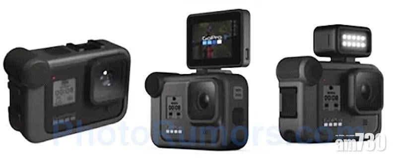 GoPro Hero 8系列下月發表 賣點有熱靴