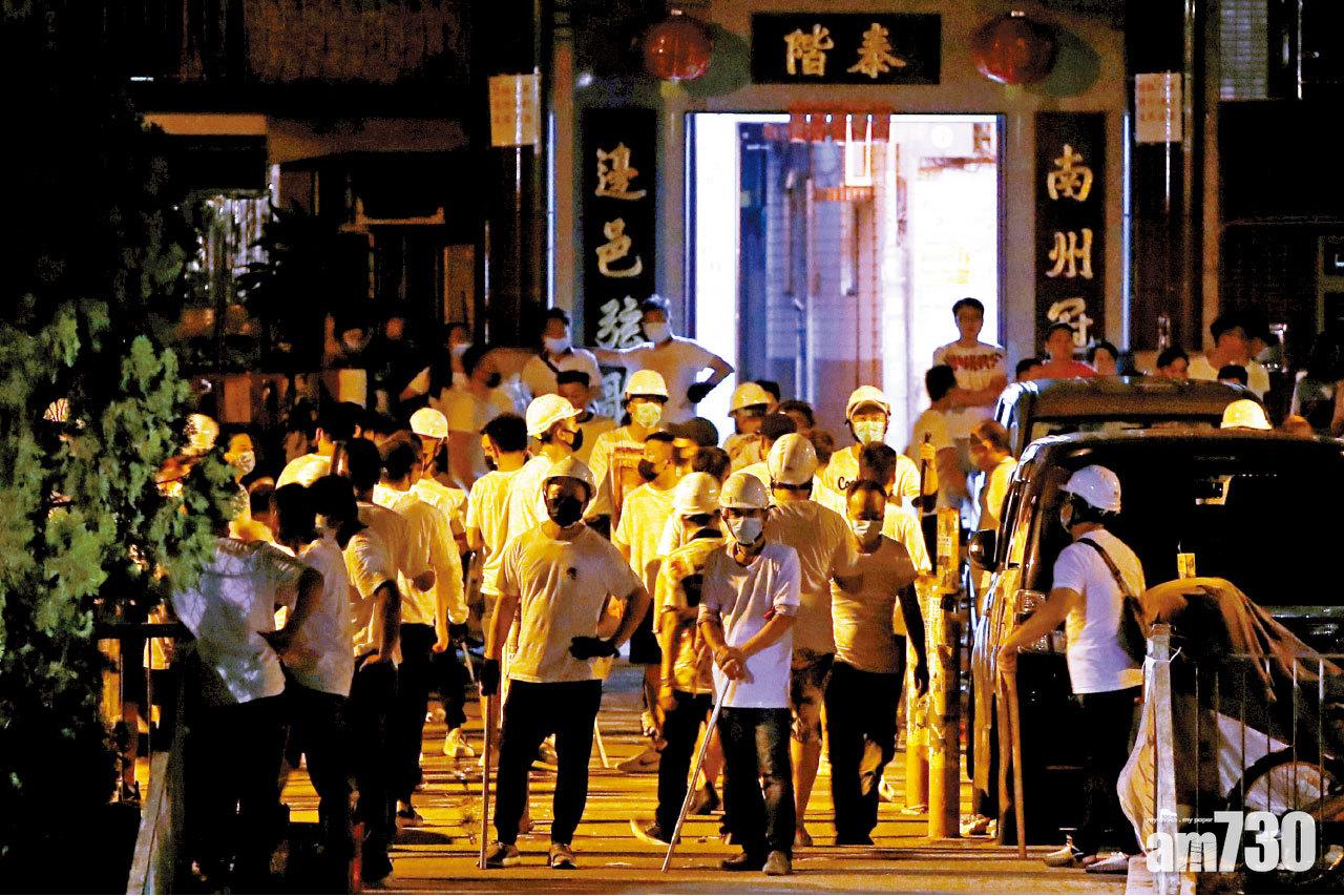 721元朗白衫人施襲 警仍研合適控罪