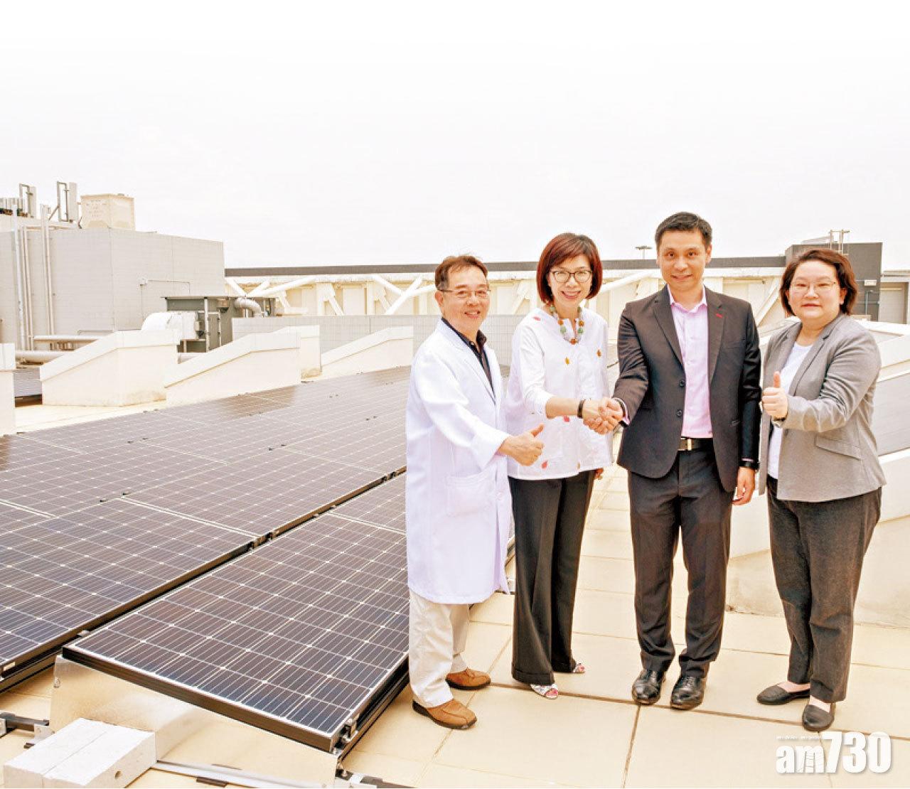 上網電價推出1年 中電︰已裝33萬方米太陽能板