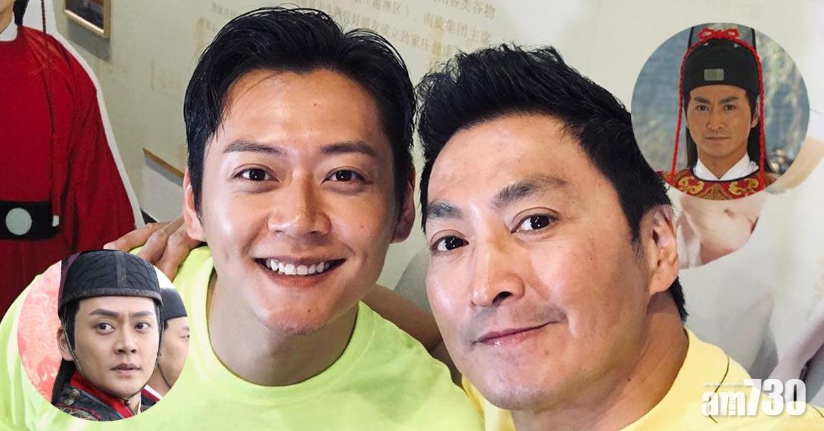 兩代展昭 張振朗孖何家勁合照