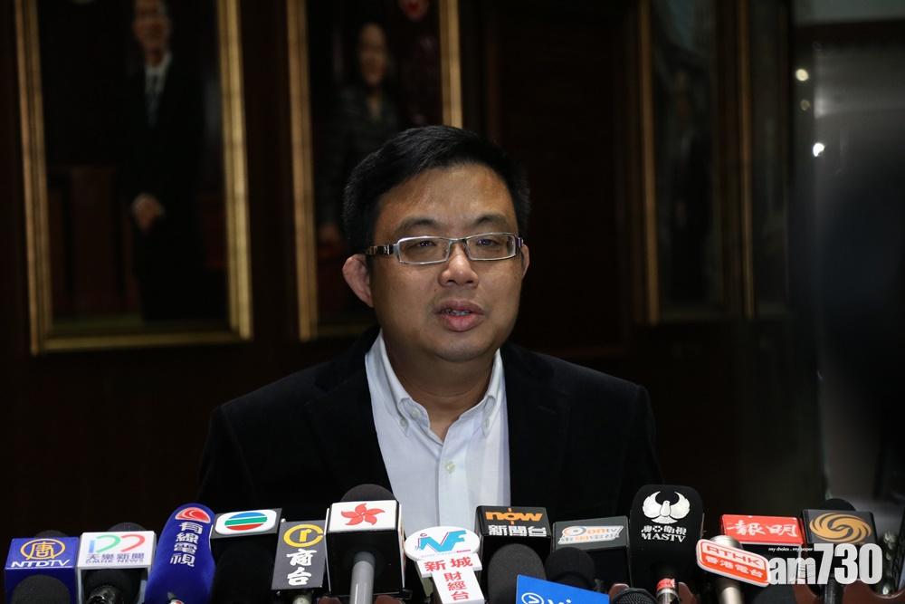 涂謹申倡盡快循法律途徑公開831港鐵影片