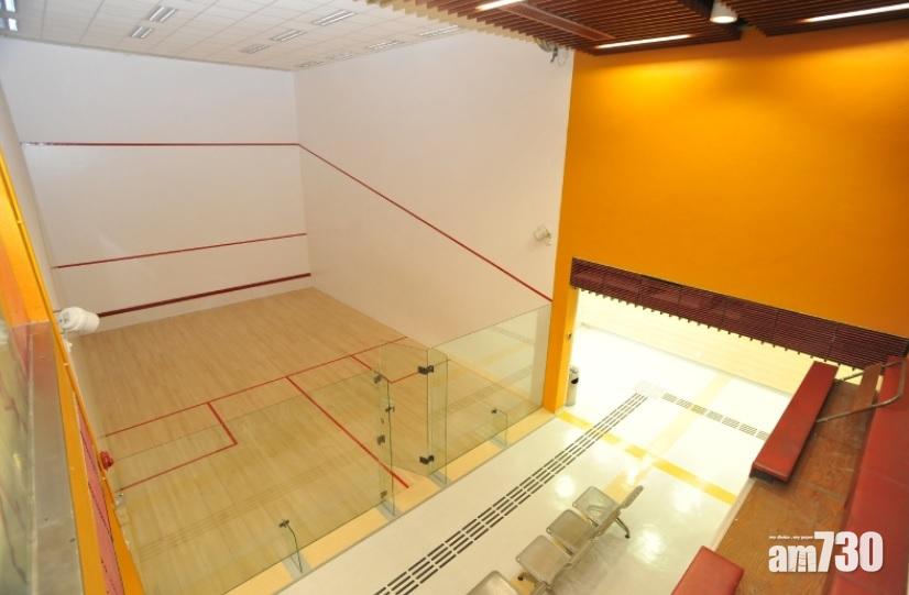 香港公園體育館香港壁球中心已提早關閉