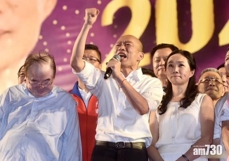 韓國瑜：蔡英文連任可能「亡國」