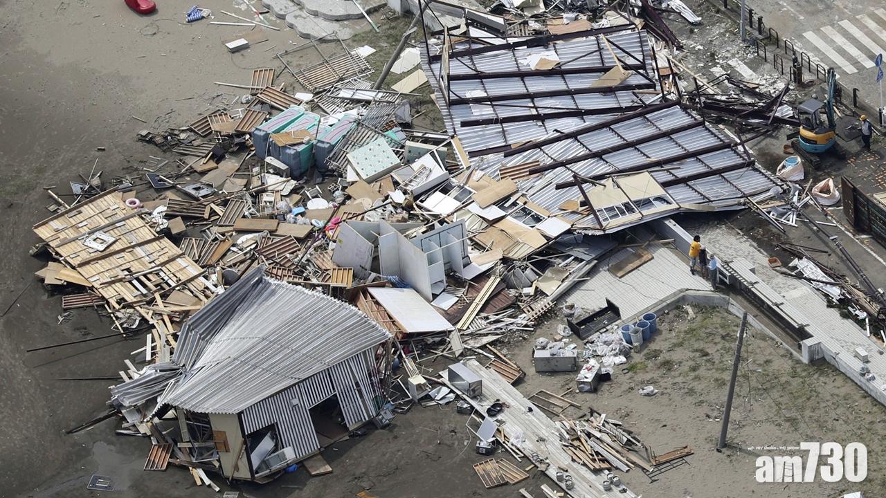 「法茜」吹襲日本 最少1死30人傷