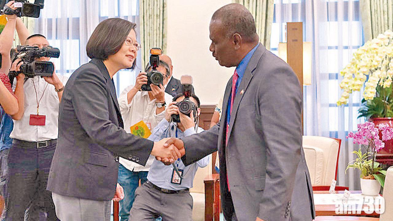 所羅門外長拜訪蔡英文 台媒：未必是邦交穩健訊號