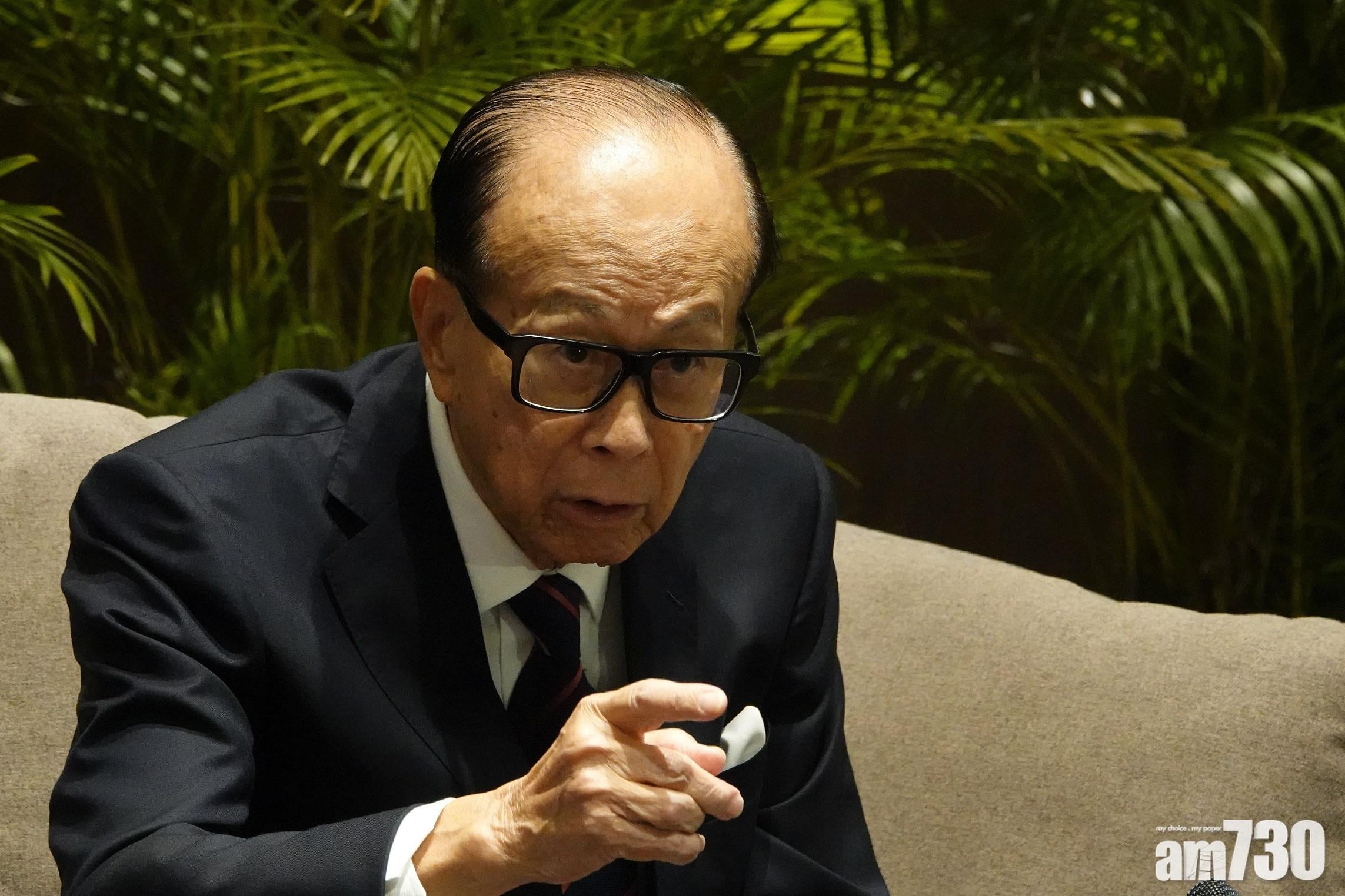 網開一面論遭批評縱容犯罪　李嘉誠：不等於無視法律程序