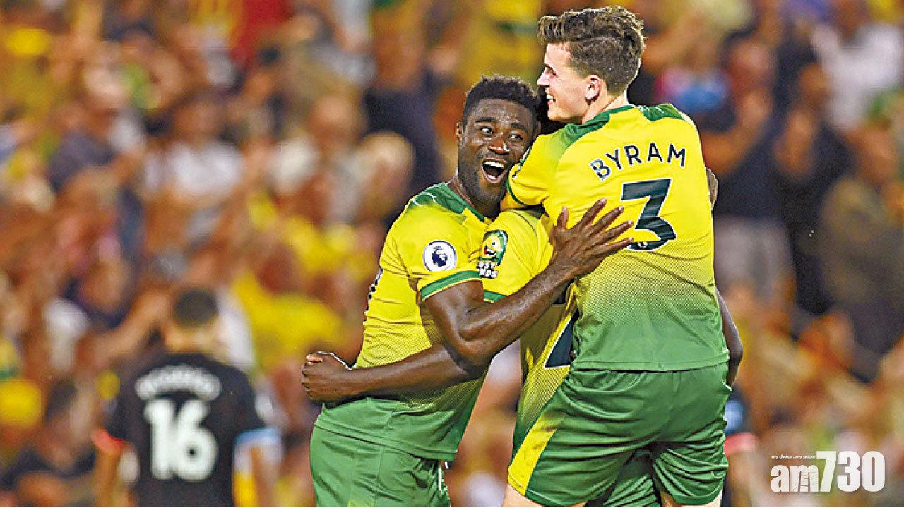 諾域治破曼城英超18場不敗身