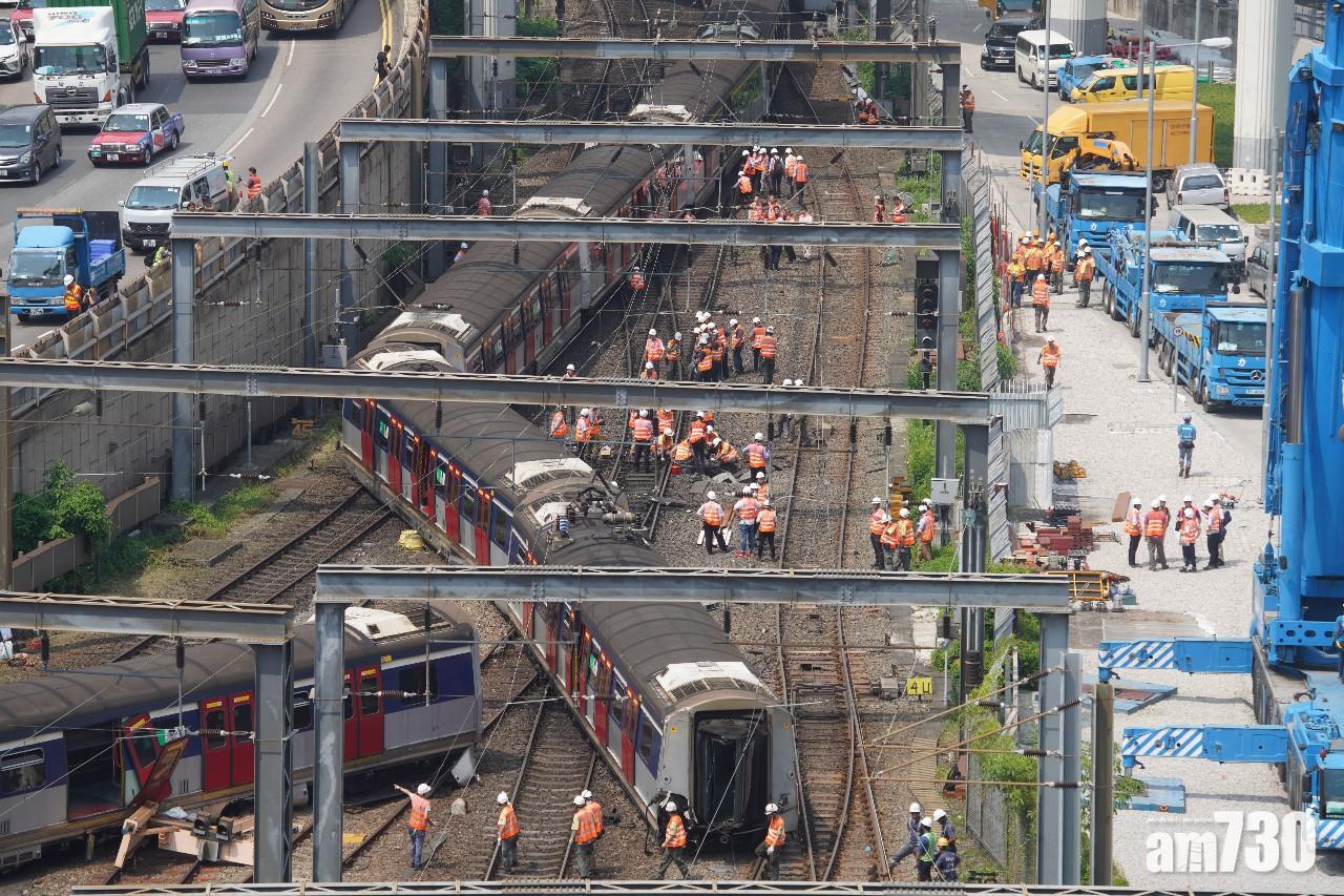 【東鐵出軌】港鐵：今日有19班直通車取消