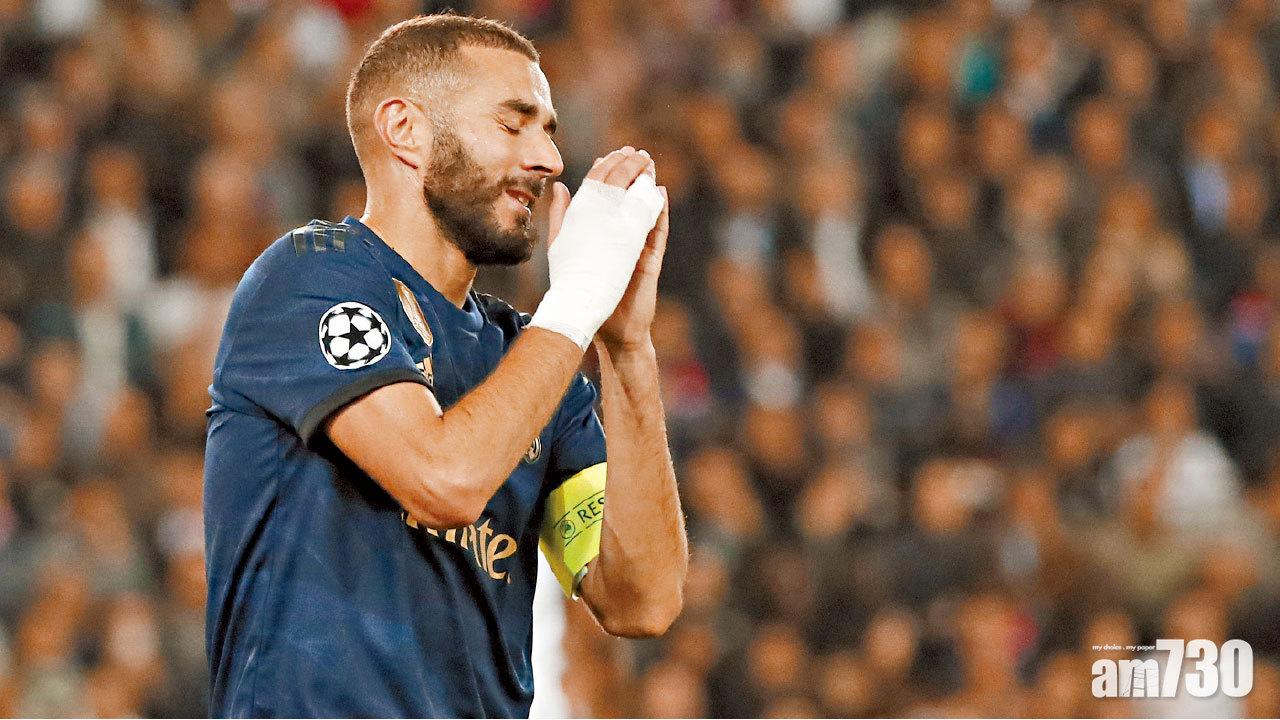 吞PSG三蛋兼攻門零中龍  皇馬慘敗 施丹怒批