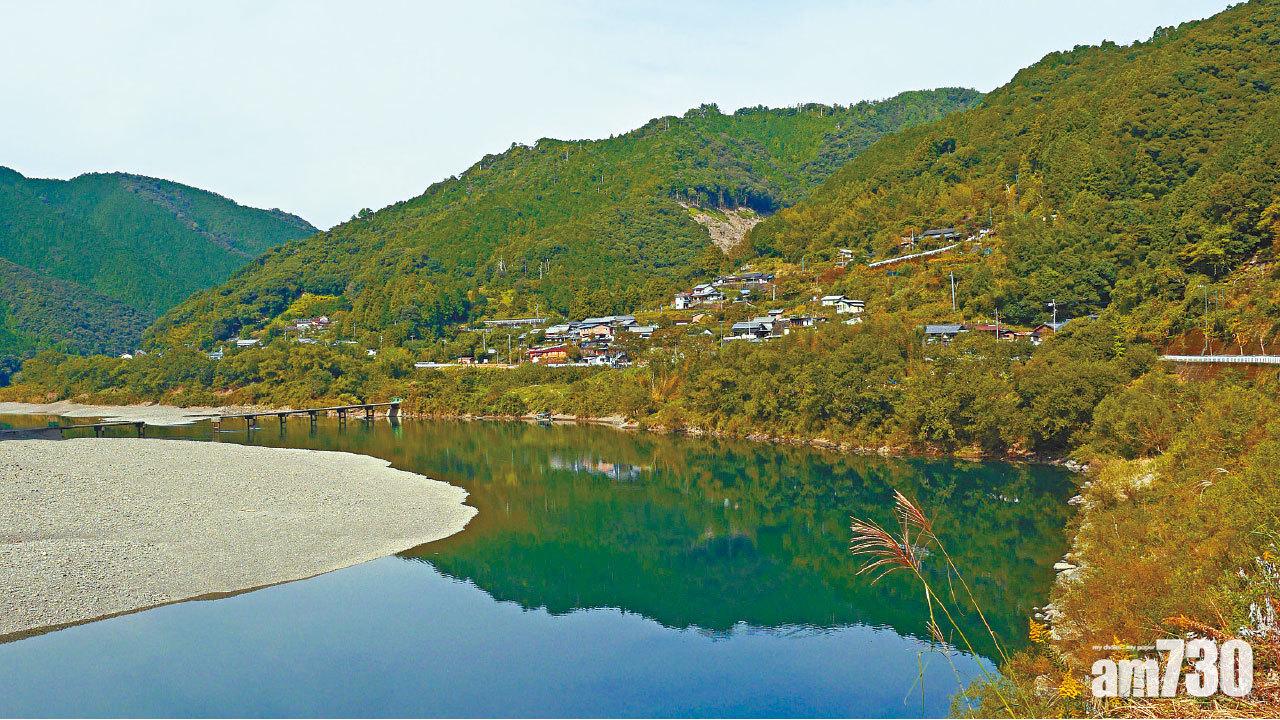 高知四萬十川 橋の川