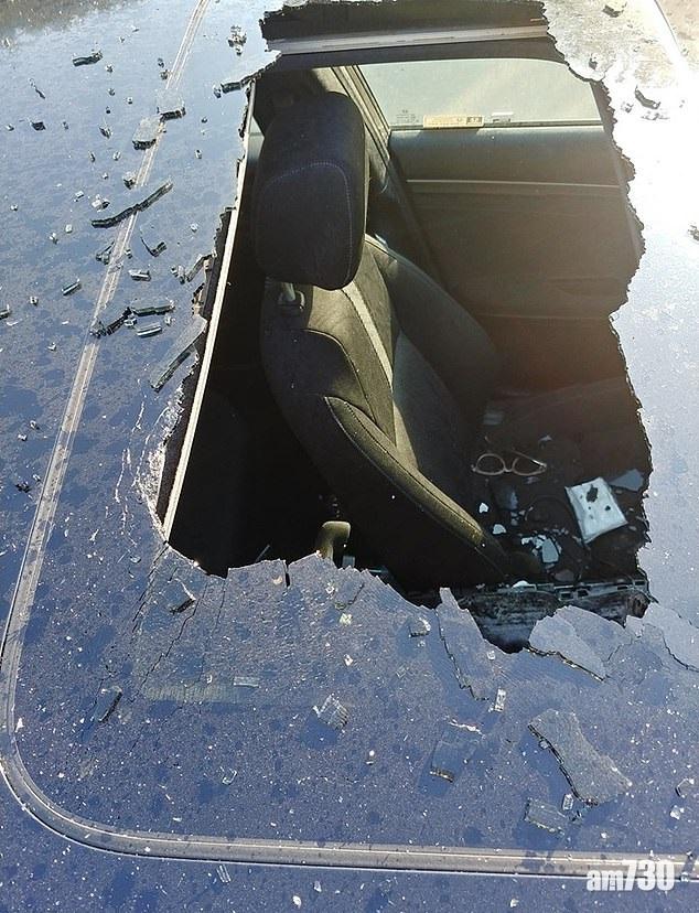 【罕見事故】熱天高溫放車廂內  壓縮罐裝Dry Shampoo爆炸射穿天窗墮50呎外