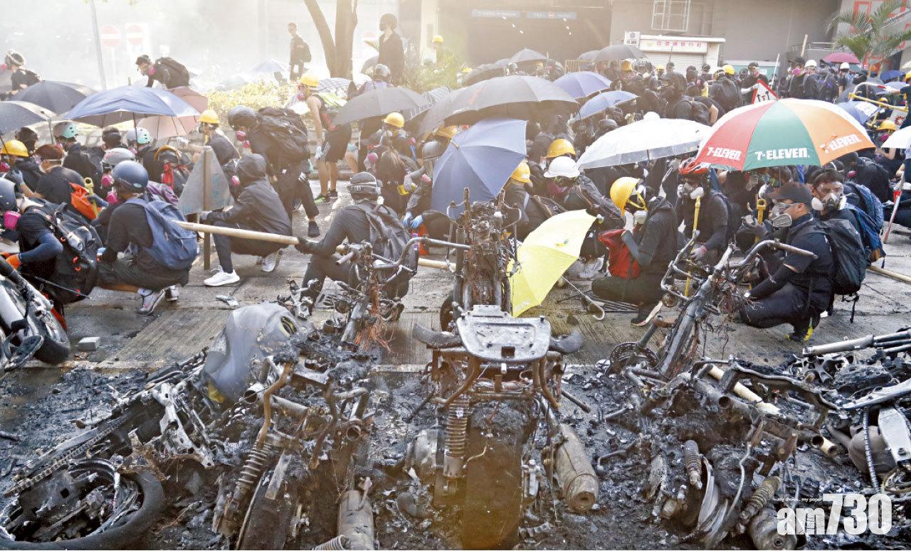 港鐵近50站停駛 港九新界多區衝突火頭