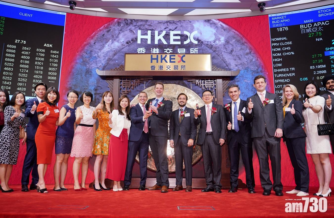 百威行使超額配股權 股價曾破$30