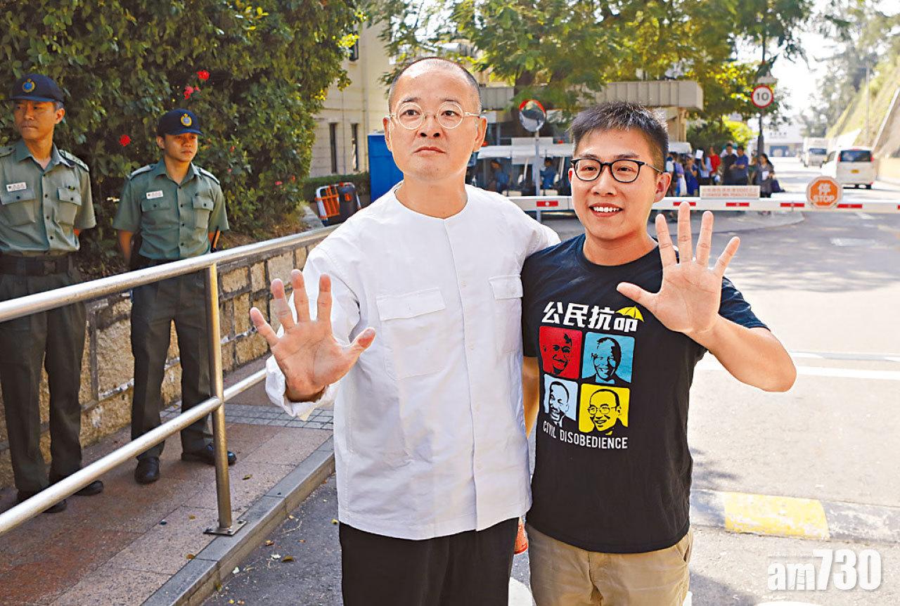 與黃浩銘刑滿出獄 邵家臻：屢為反修例運動痛哭