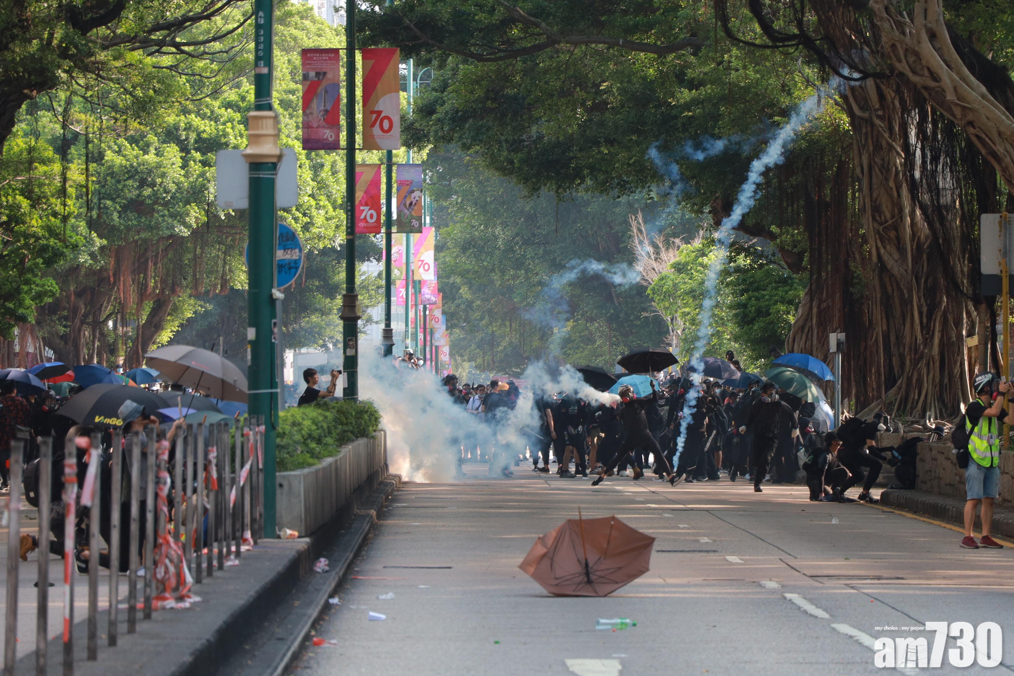 【反修例遊行】警方警告將有驅散及拘捕行動