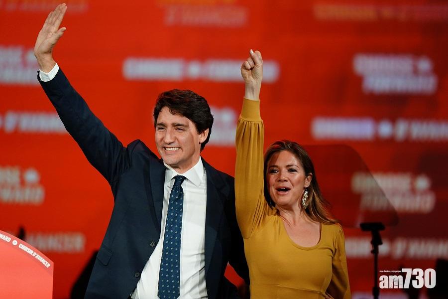 【加國大選】杜魯多連任總理  眾院失多數席