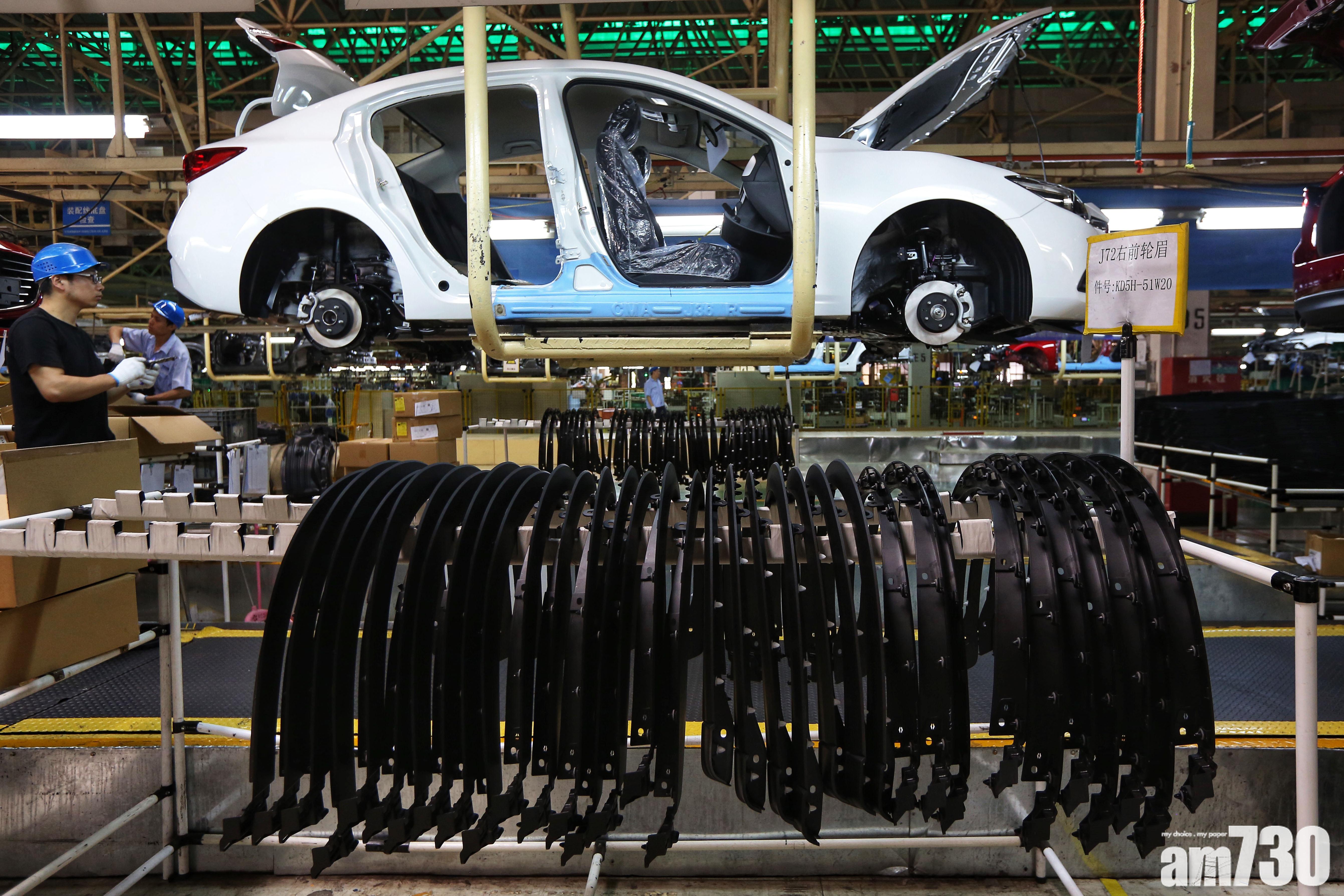 上月內地工業企業利潤跌5%