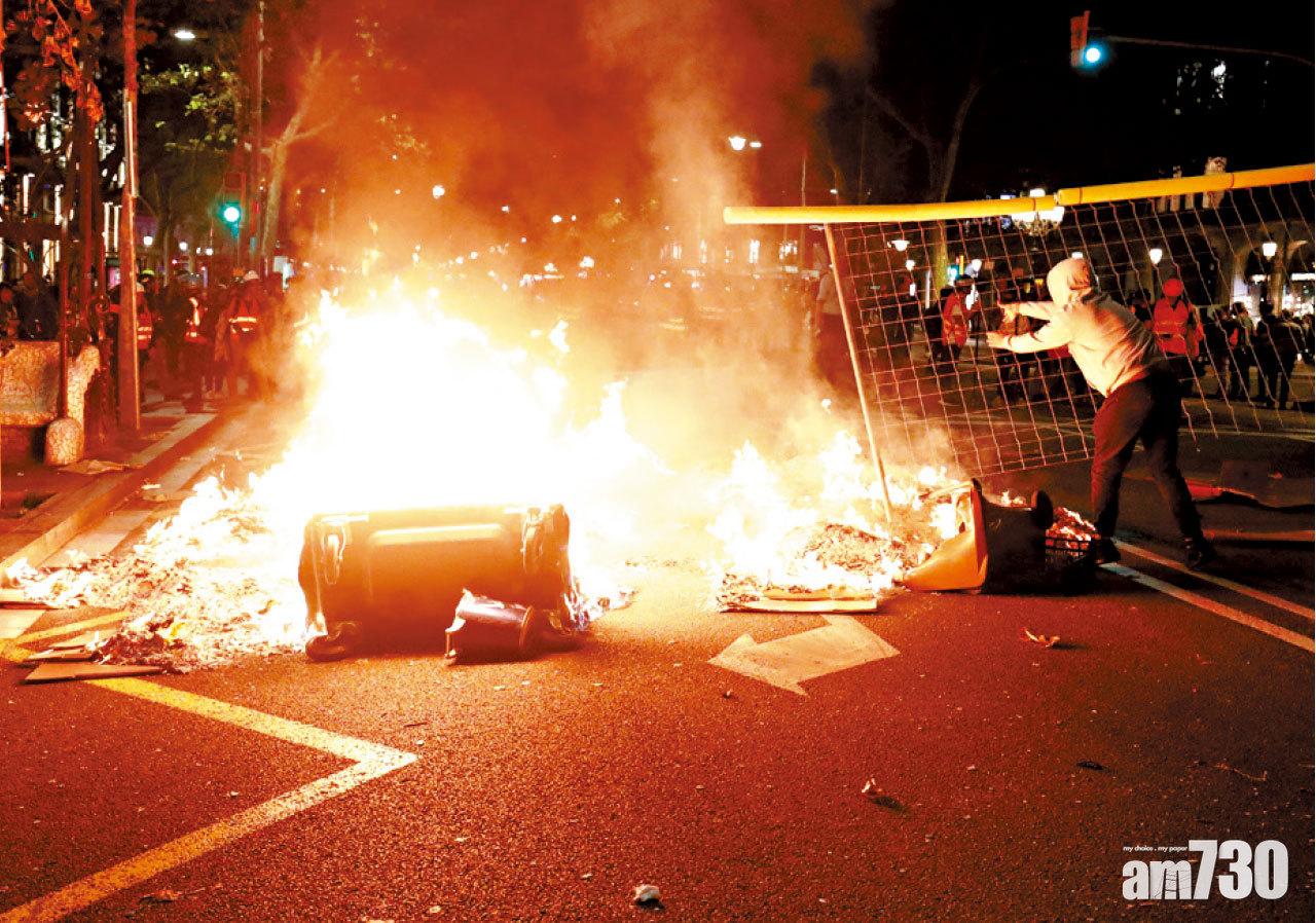 加泰35萬人示威44傷