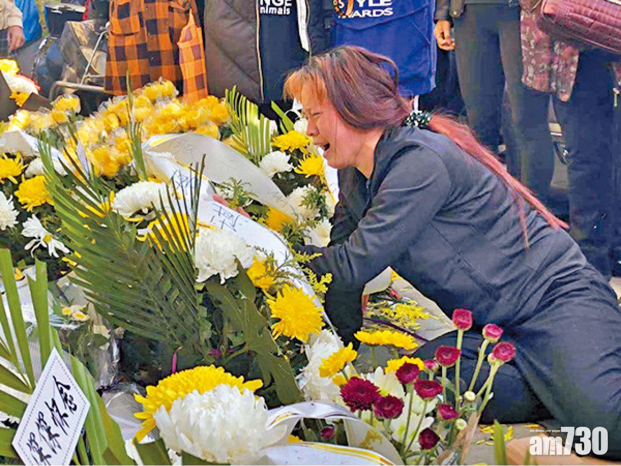 13歲男因姦不遂殺10歲女童 街坊怒圍兇手住所祭奠