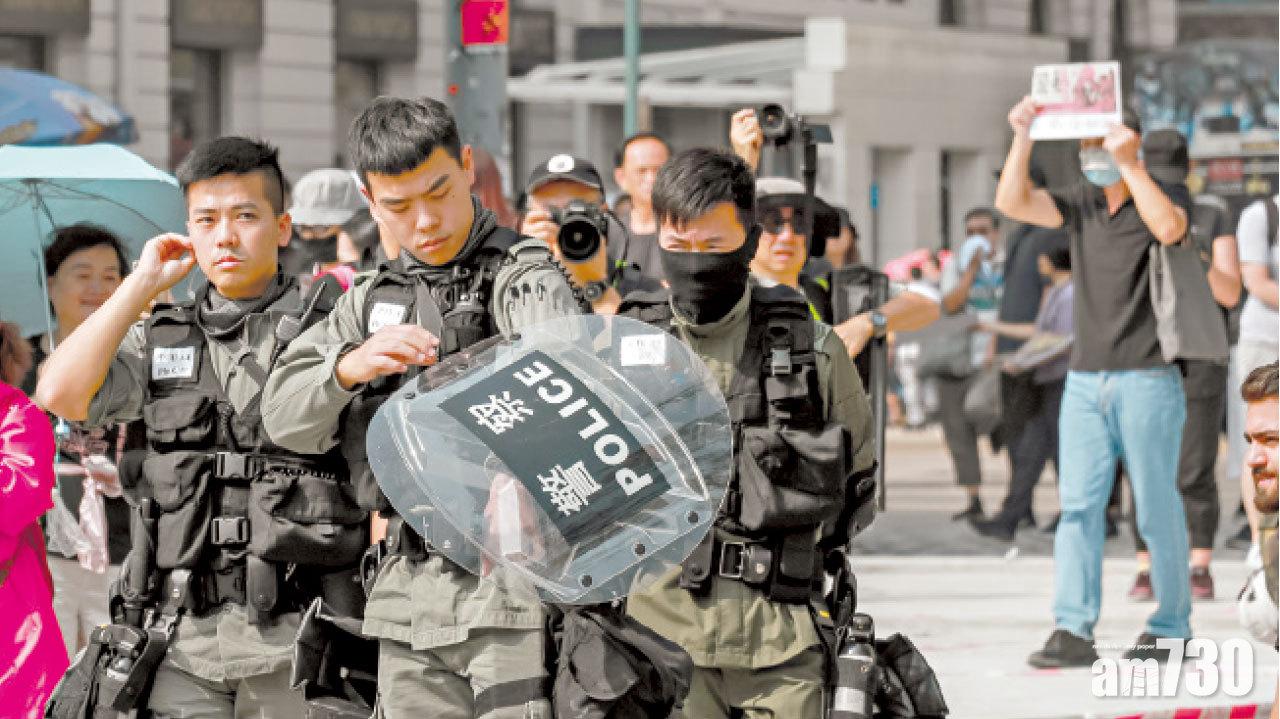 「行動呼號」白卡辨警身份  謝振中︰市民可用卡號投訴