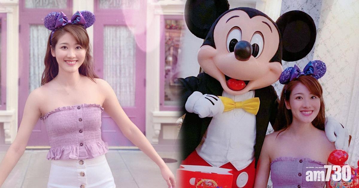【童心未泯】鄧佩儀27歲生日 入迪士尼搵米奇