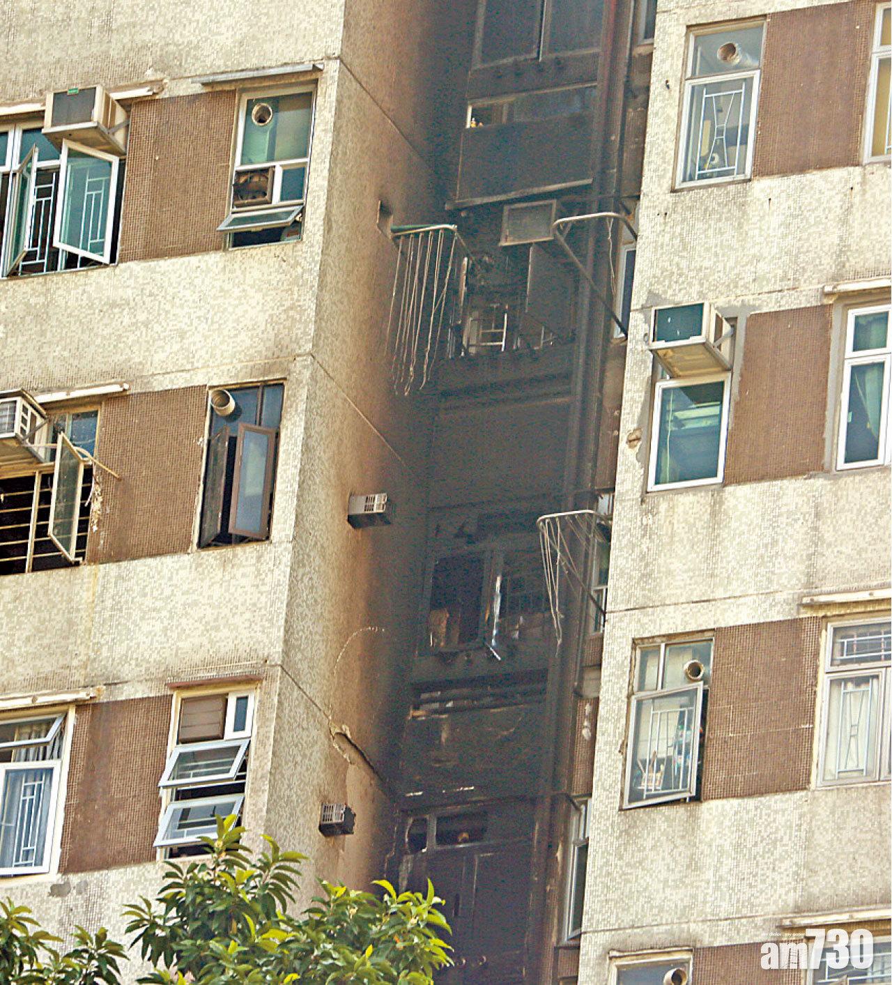 豐盛苑起火樓層消防喉無水出  女死者為100毛職員