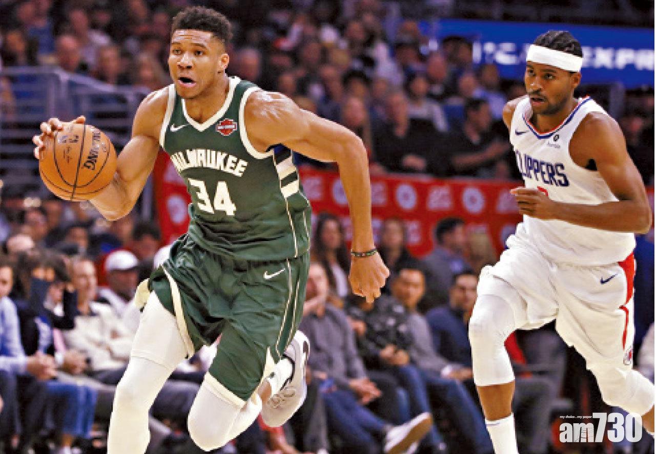 字母哥率公鹿擊沉快艇